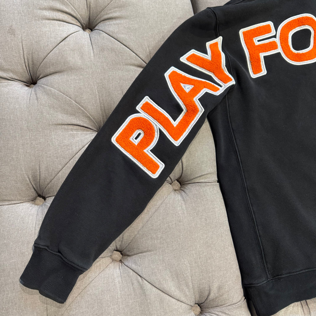 Geedup Play For Keeps Hoodie 'Black Orange' (Second hand)