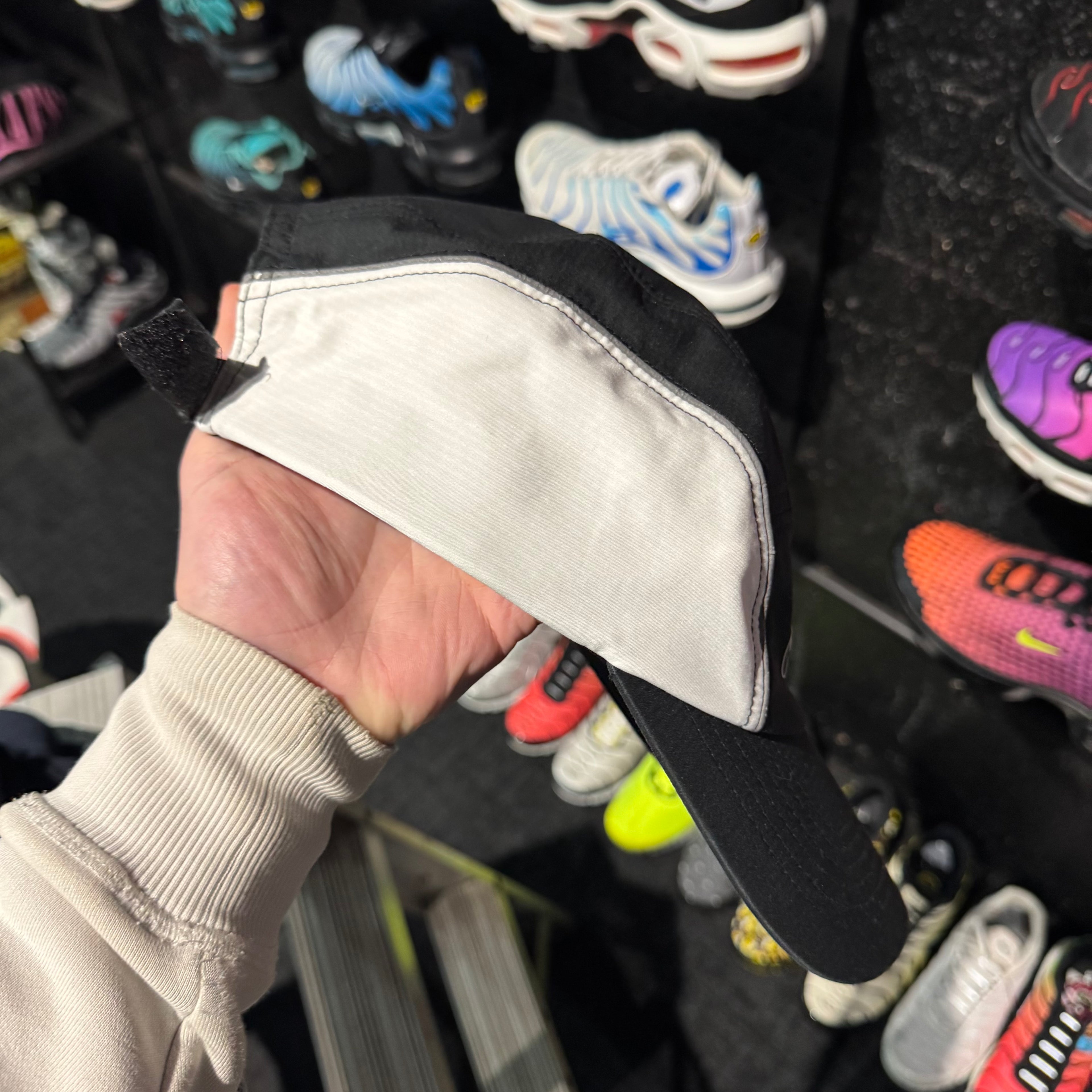 Asics Multi Logo Cap 'Black White Pink' (Second hand)