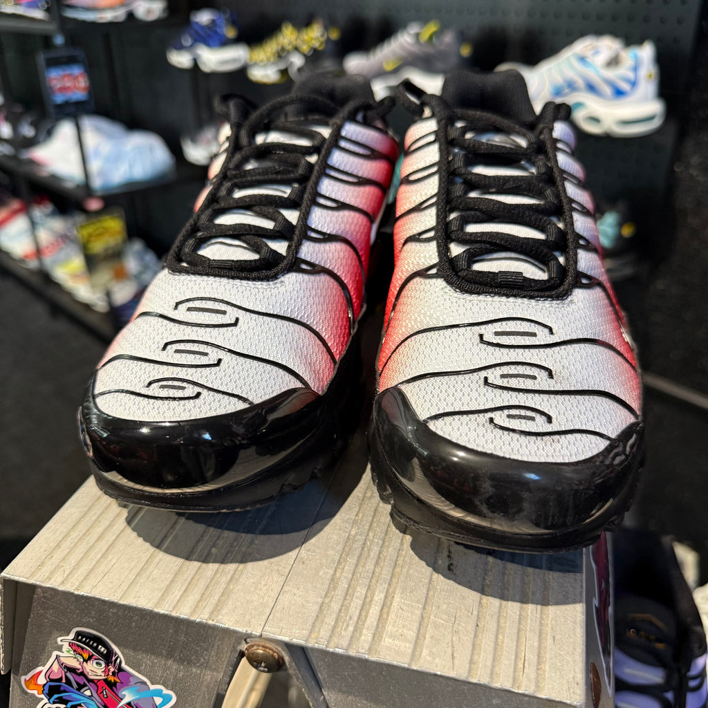 Nike Air Max Plus TN 'Pure Platinum University Red' (Brand New)