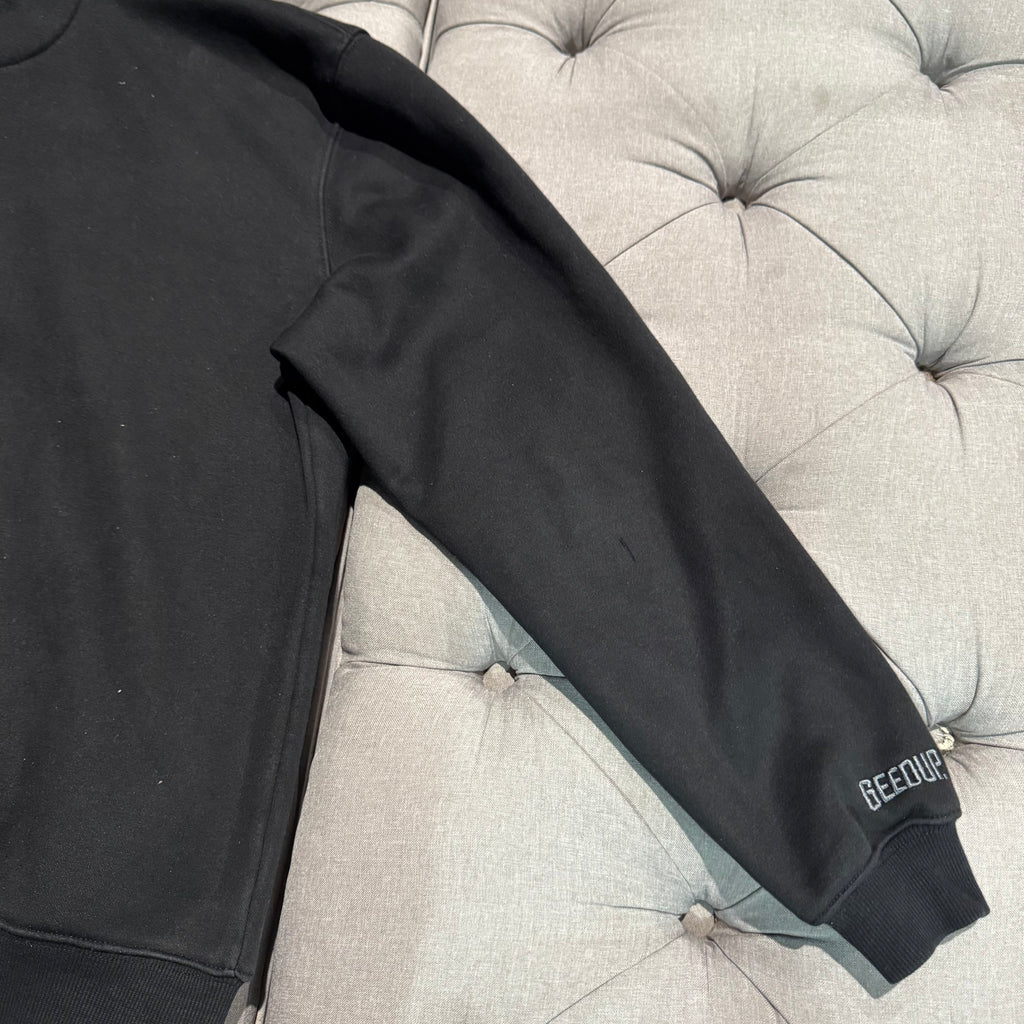 Geedup Handstyle Hoodie 'Black Grey' (Second hand)