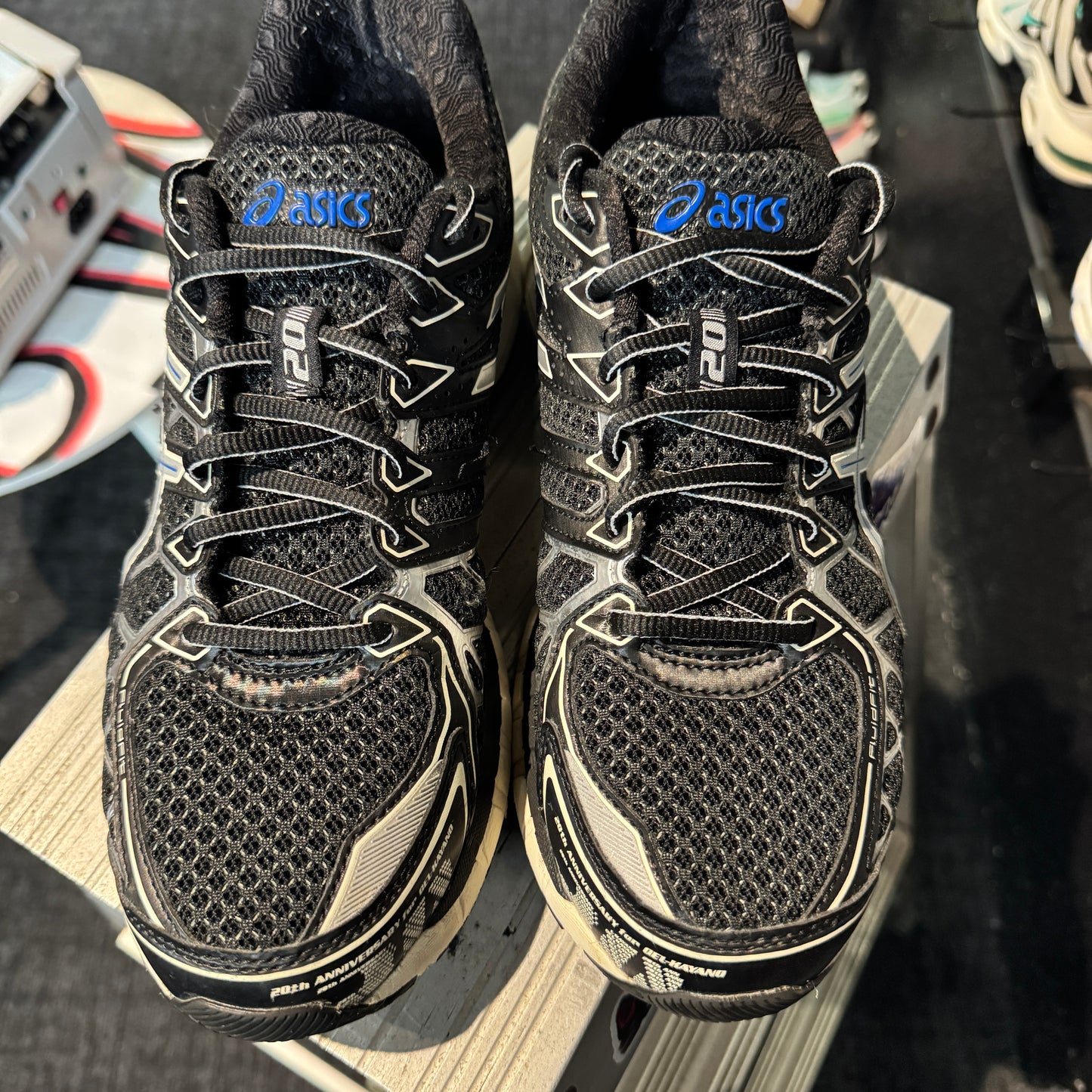 Asics Gel-Kayano 20 'Black Silver Blue' (Second hand)