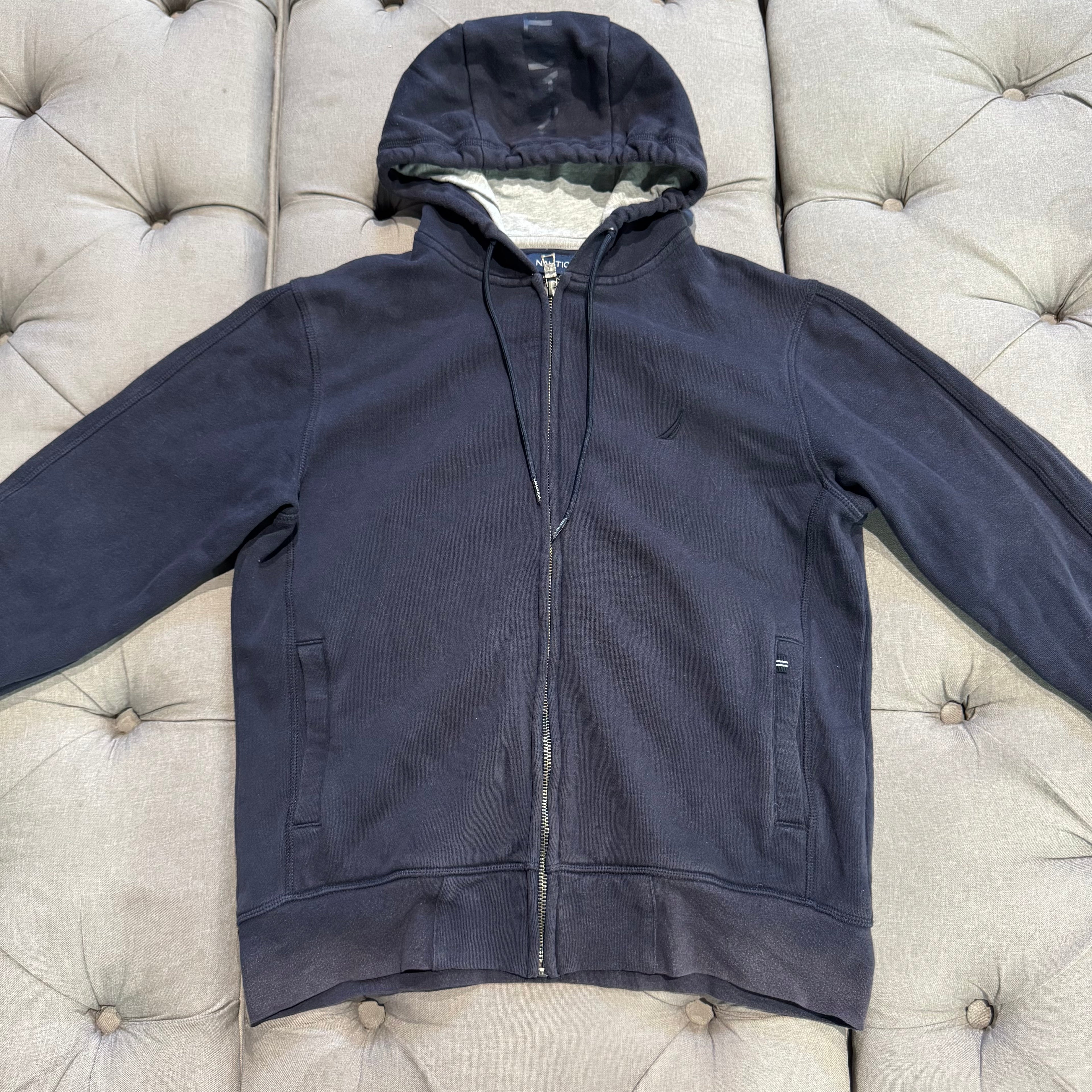 Nautica Sail Zip Up Jacket 'Navy' (Second hand)