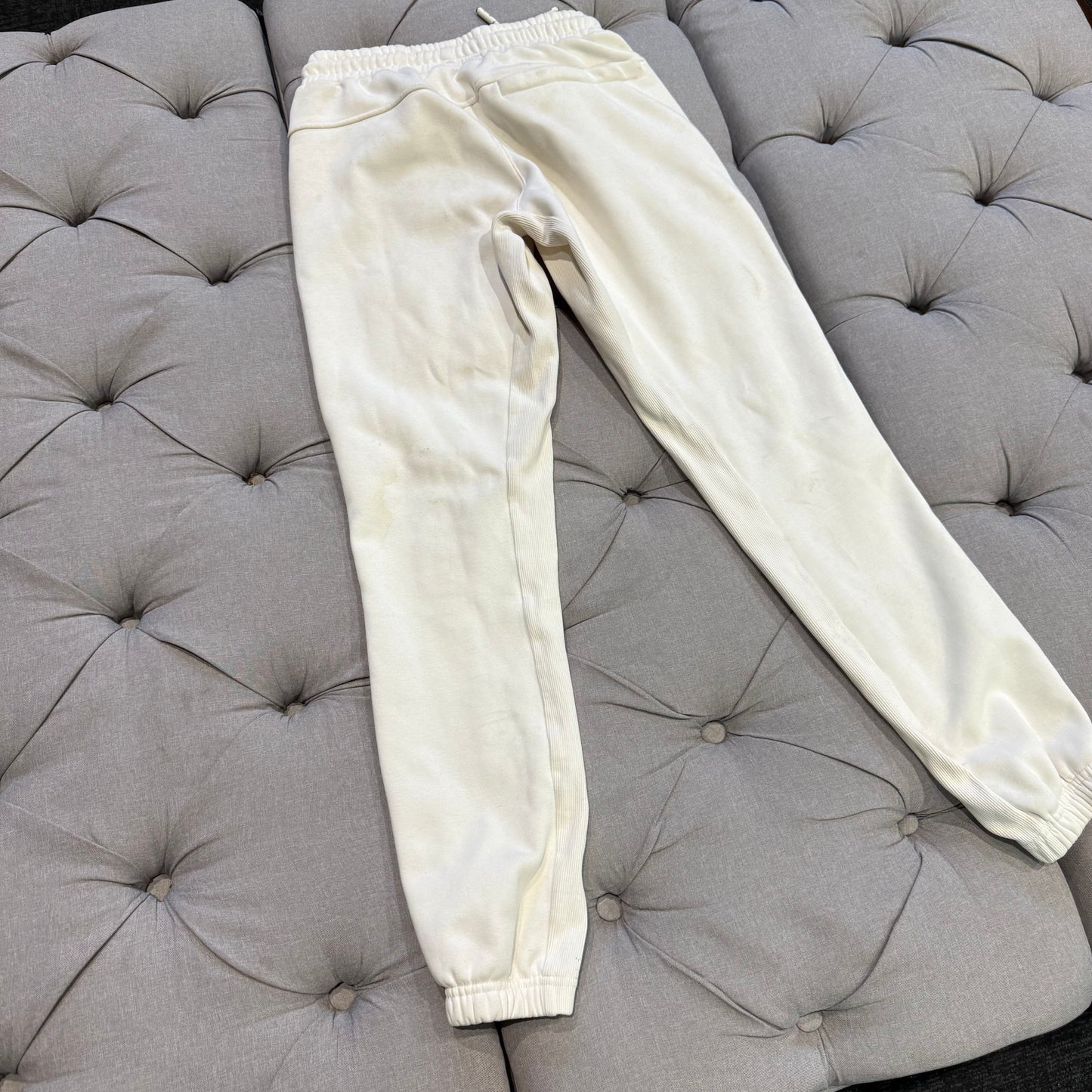 Geedup Team Logo Track Pants 'Butter Cream Black' (Second hand)