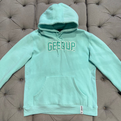 Geedup Play For Keeps Hoodie 'Teal' (Second hand)