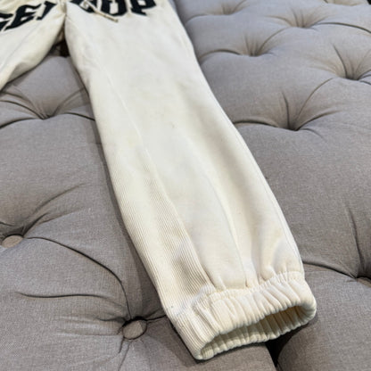 Geedup Team Logo Track Pants 'Butter Cream Black' (Second hand)