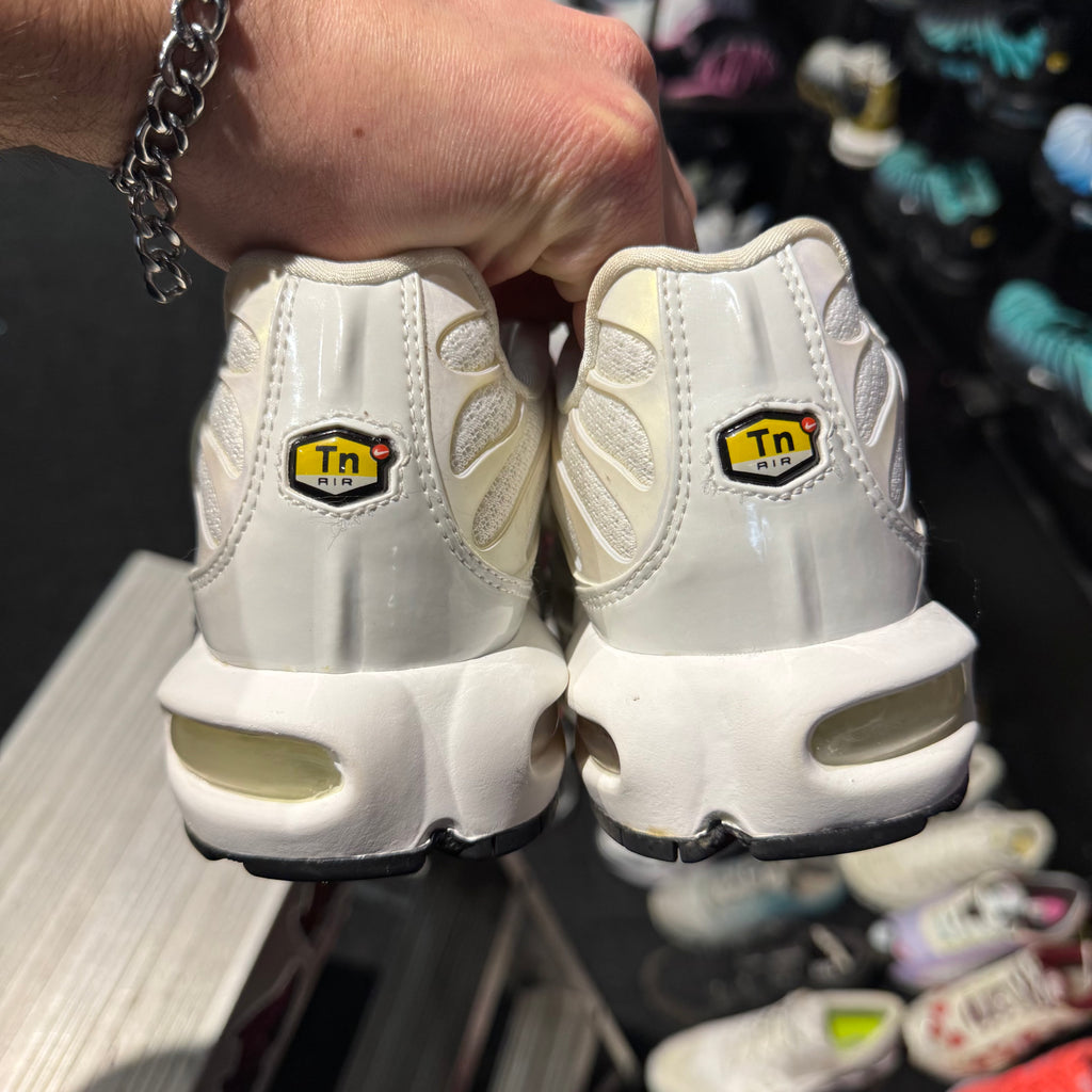 Nike Air Max Plus TN 'Premium Triple White' (Brand New)