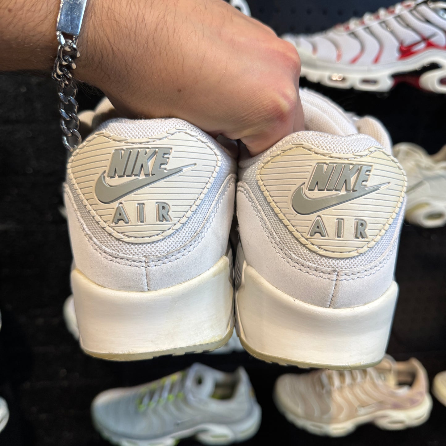 Nike Air Max 90 Jewel 'Light Smoke Grey Silver' (Second hand)