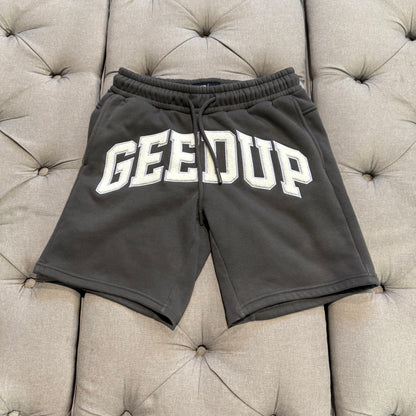 Geedup Team Logo Shorts 'Asphalt Grey' (Second hand)