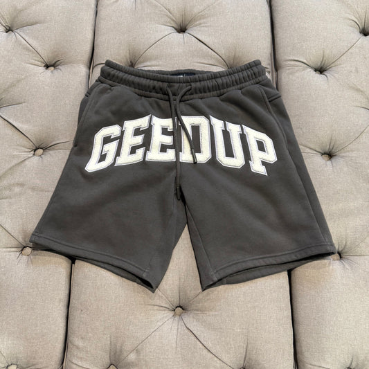 Geedup Team Logo Shorts 'Asphalt Grey' (Second hand)