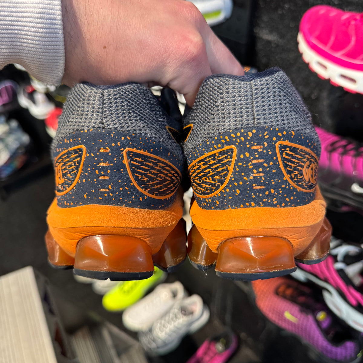 Asics Gel Quantum 360 7 'French Blue Lava Orange' (Second hand)