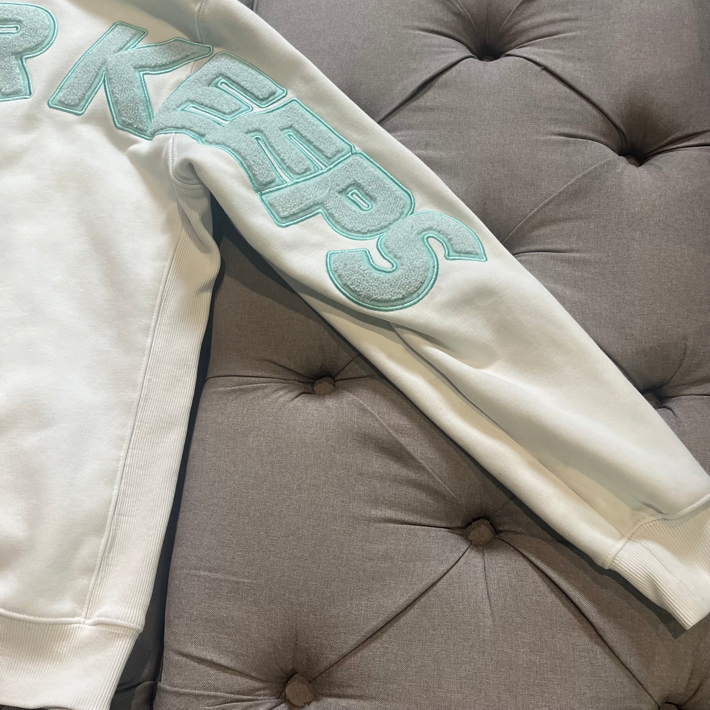 Geedup Play For Keeps Hoodie 'Bone Teal' (Second hand)