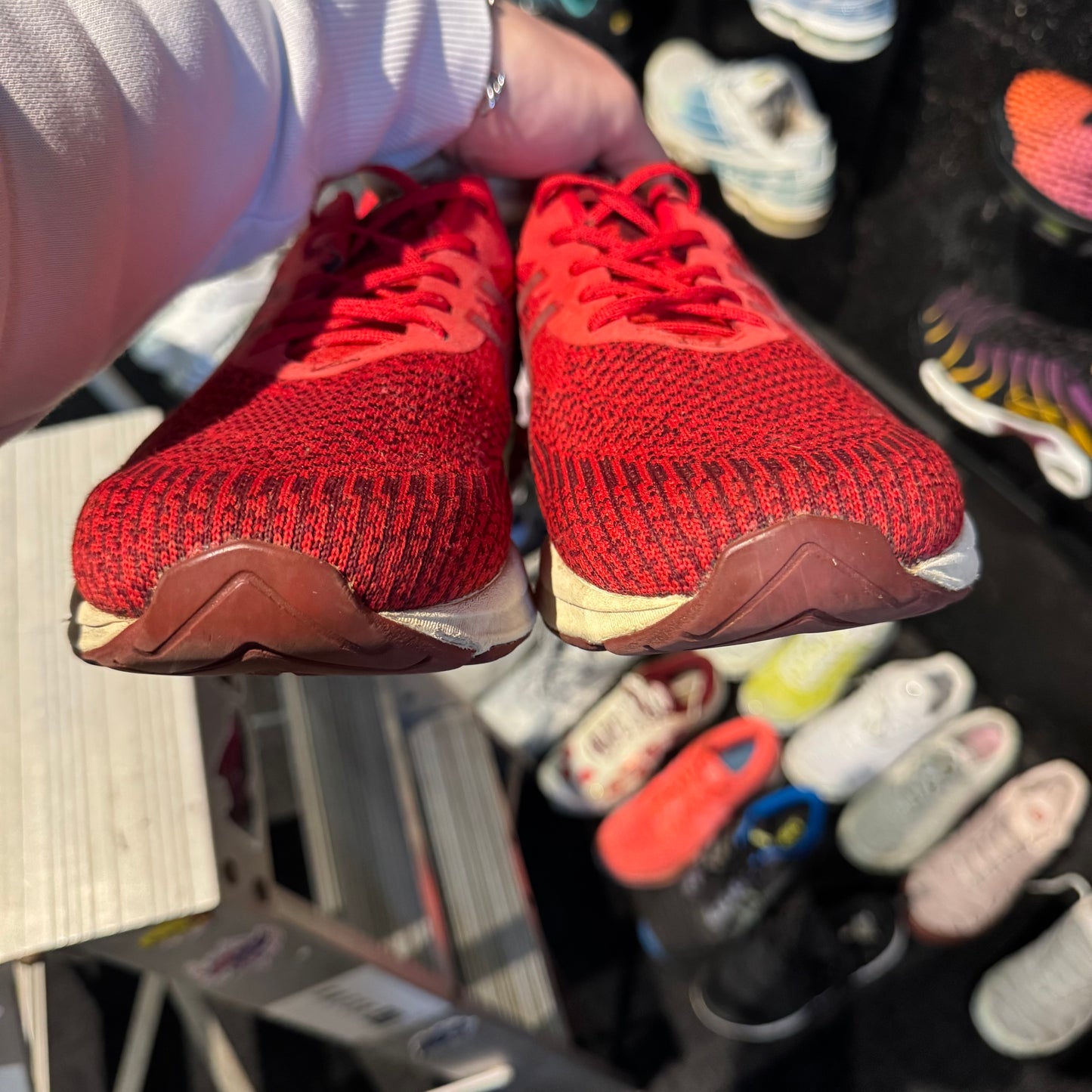 Asics Gel-Quantum 180 7 'Deep Red White' (Second hand)