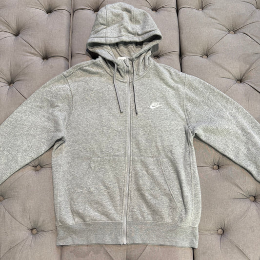 Nike Club Fleece Full Zip Jacket 'Grey' (Second hand)
