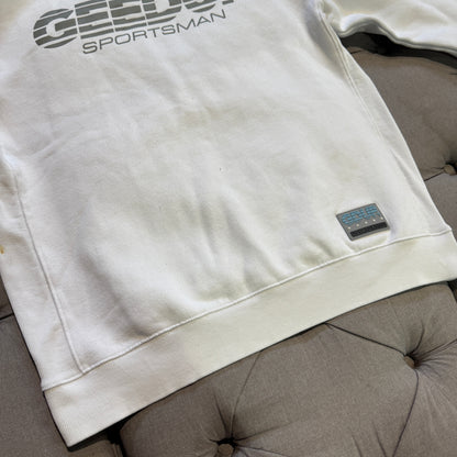 Geedup Sportsman Crewneck 'White Grey' (Second hand)