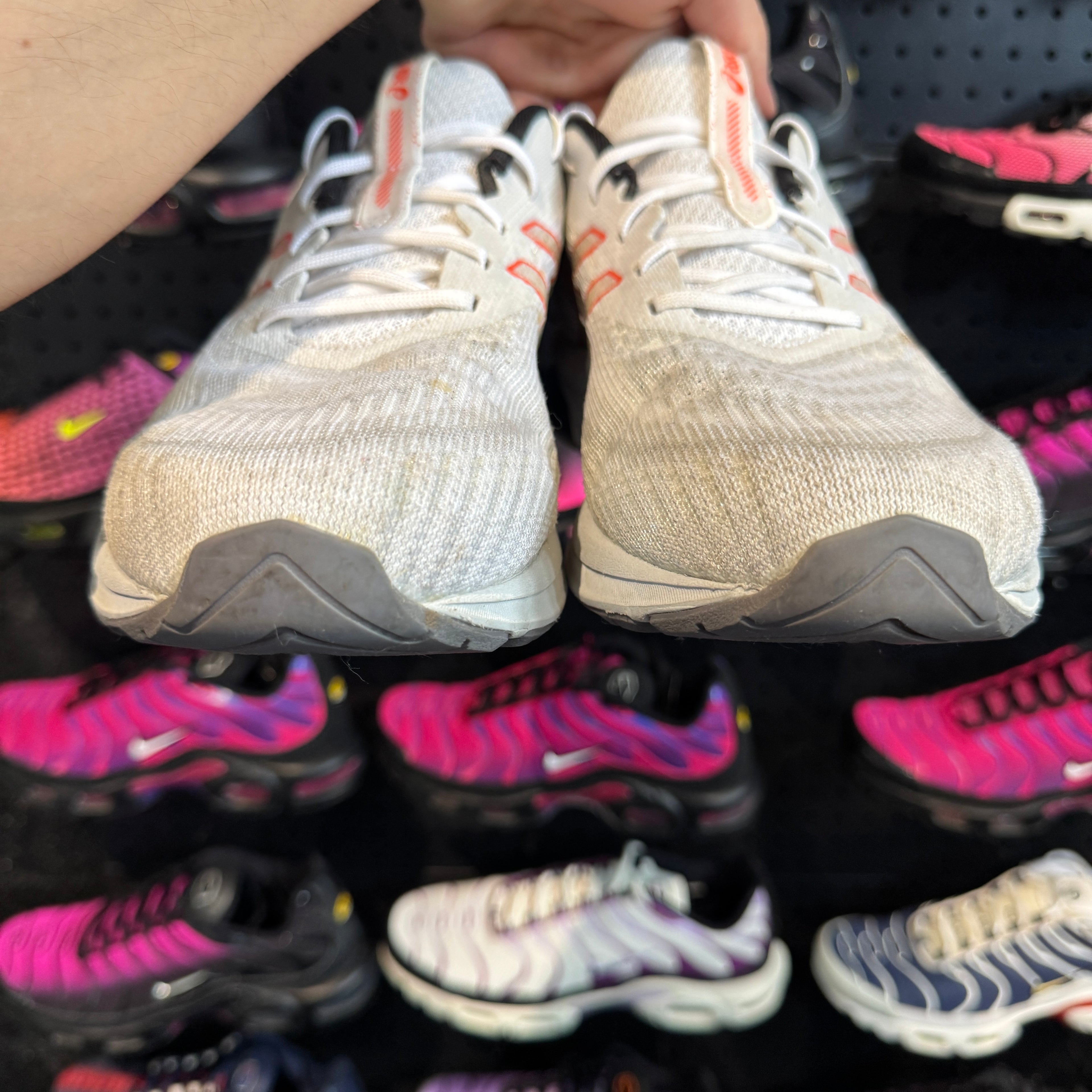 Asics Gel-Quantum 180 7 'White Concrete Blue' (Second hand)