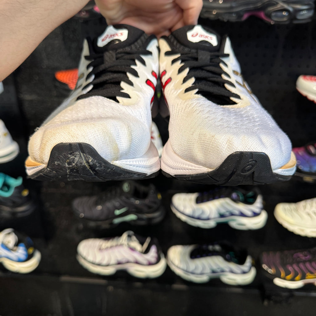 Asics Gel Kayano 27 'White Golden Red' (Second hand)