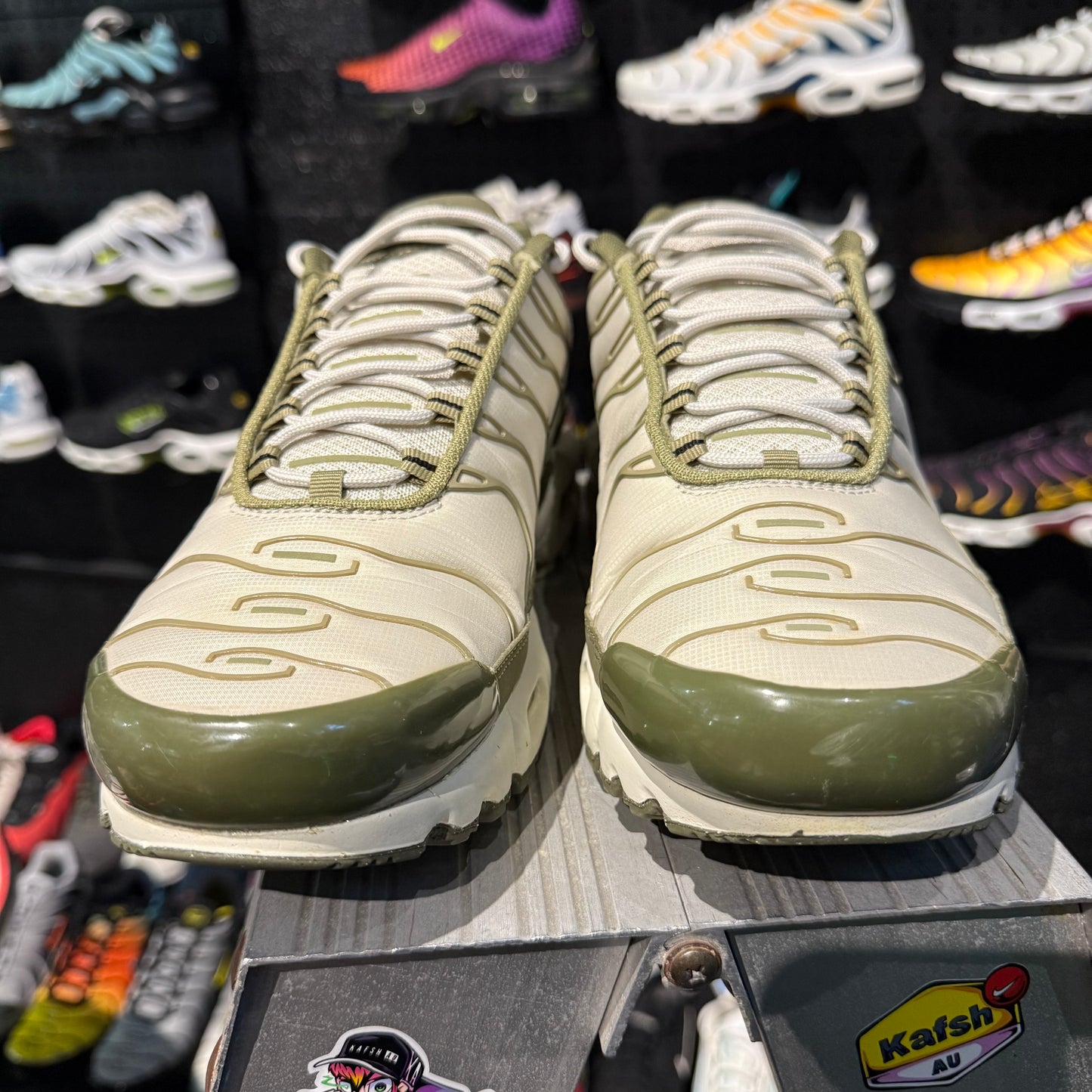 Nike Air Max Plus TN 'Light Bone Neutral Olive' (Second hand)
