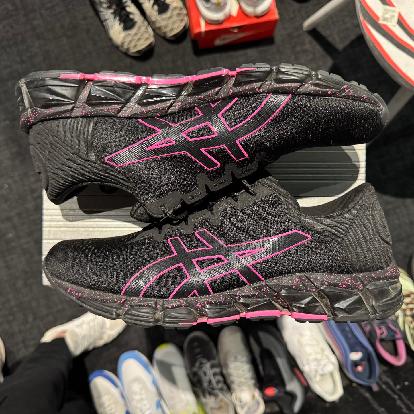 Asics Gel-Quantum 360 5 Jacquard 'Black Pink' (Second hand)