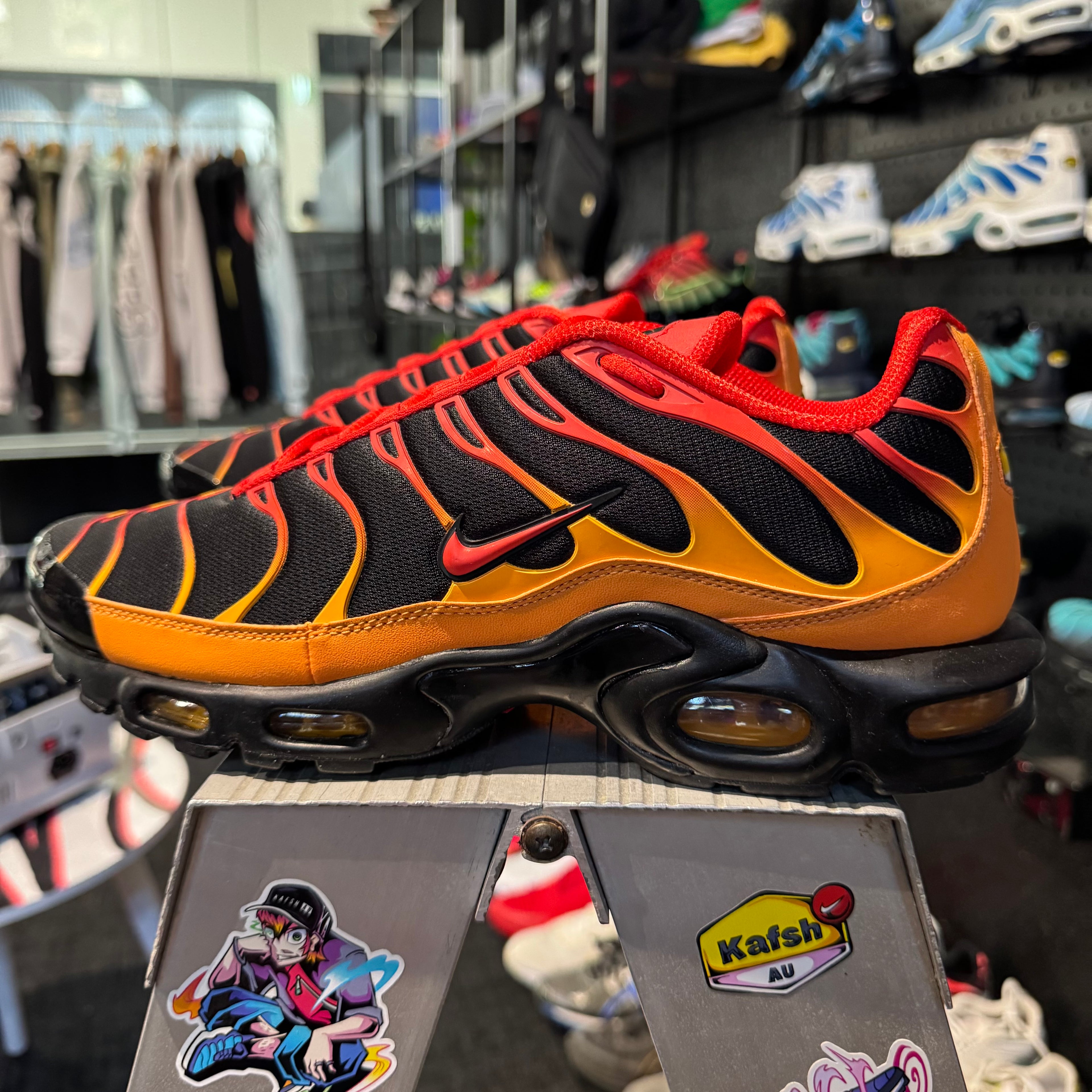 Nike Air Max Plus TN 'Black Chilie Red Vivid Orange' (Brand New)