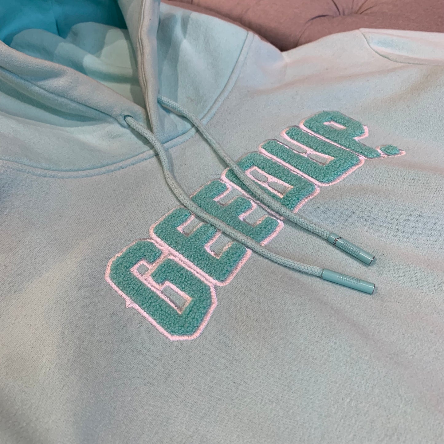 Geedup Play For Keeps Hoodie ‘Teal’ (Second hand)