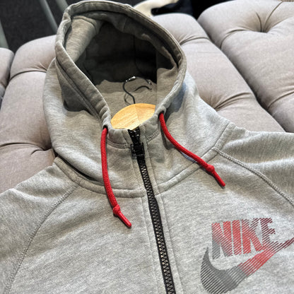 Nike Zip Up Jacket 'Grey Pink' logo (Second hand)
