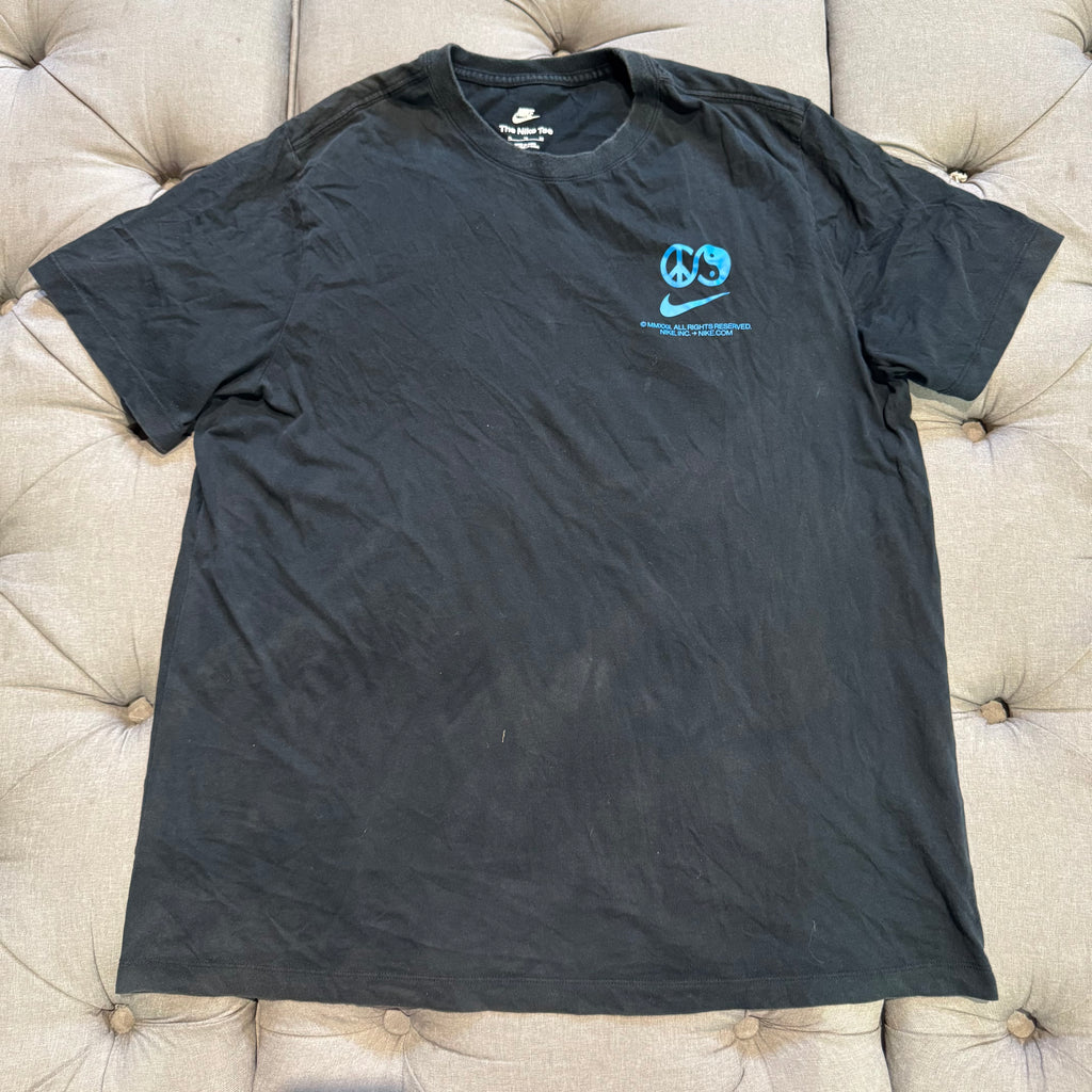 Nike Ying & Yan Peace T-Shirt 'Black' (Second hand)