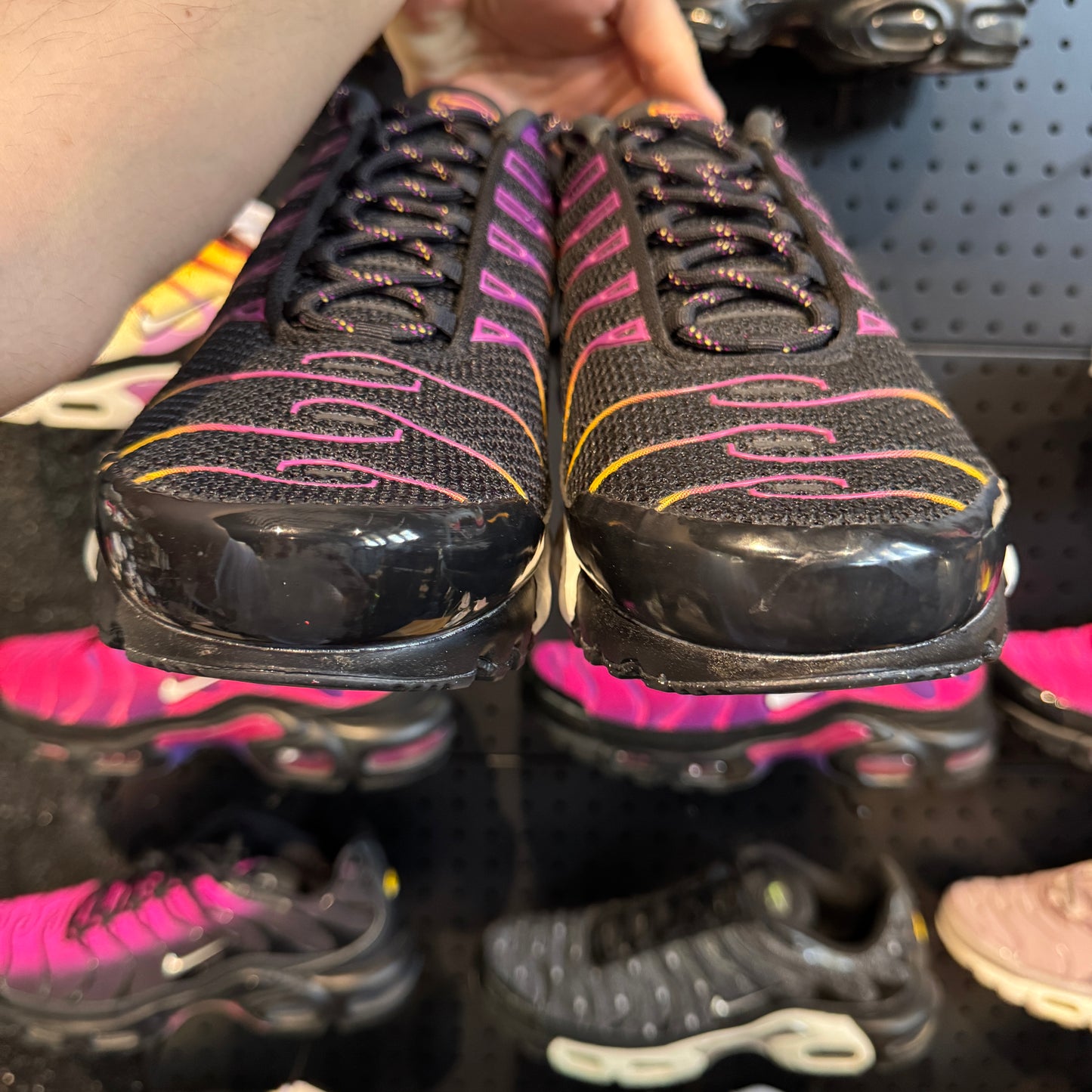 Nike Air Max Plus TN 'Black University Gold Viotech Purple' (Brand New)