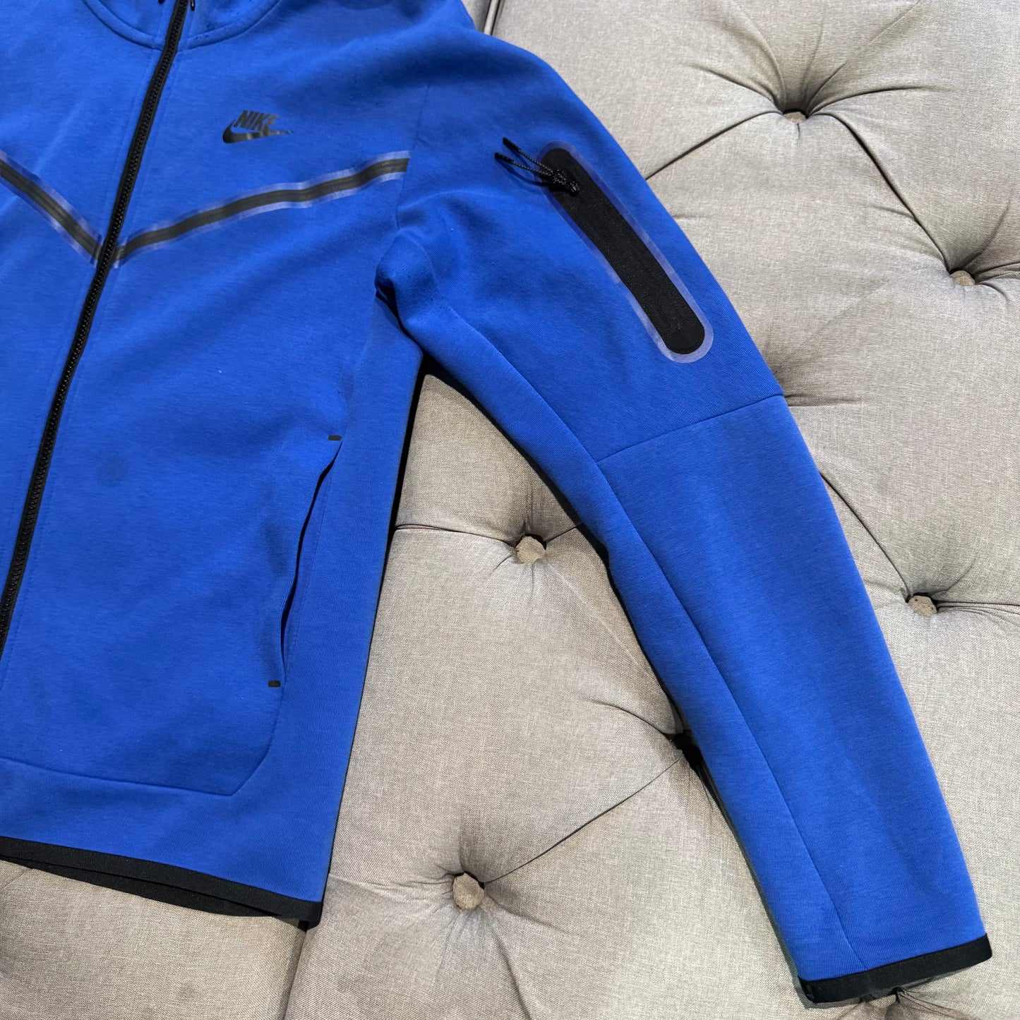 Nike Tech Fleece Jacket 'Dark Blue' (Second hand)