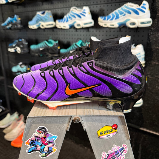 Nike Mercurial Superfly 9 FG Kylian Mbappé Air Max Plus 'Voltage Purple' (Brand New)