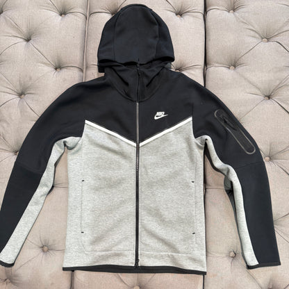 Nike Tech Fleece Jacket 'Black Grey' (Second hand)