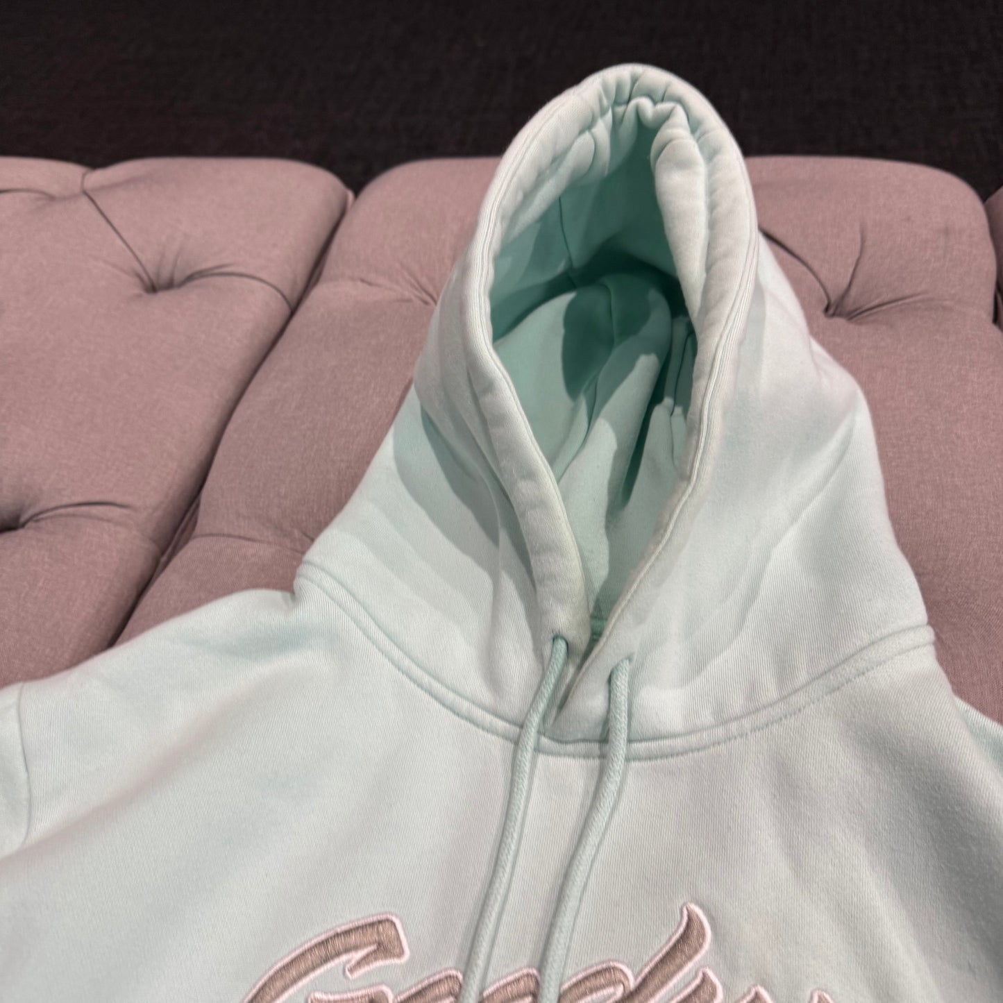 Geedup Jersey Logo Hoodie 'Tiffany' (Second hand)