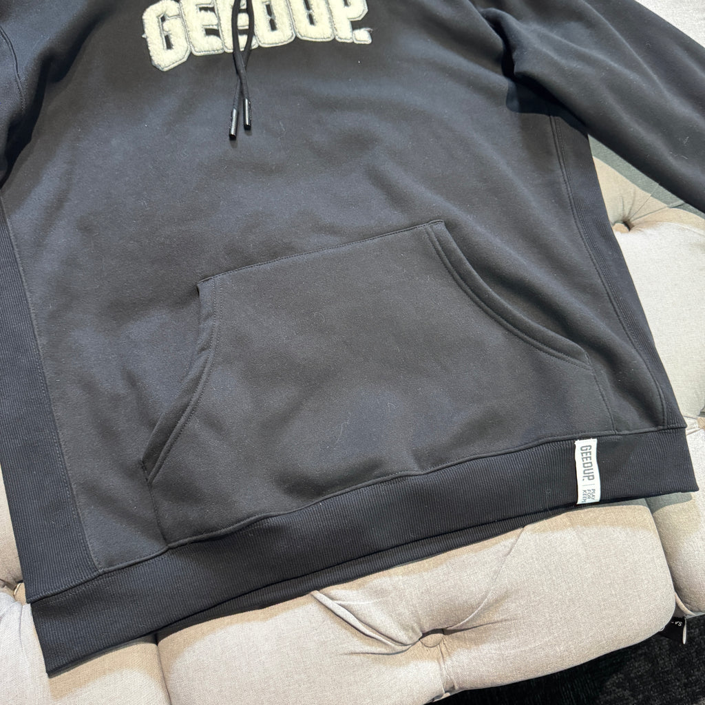 Geedup Play For Keeps Hoodie 'Black White' (Second hand)
