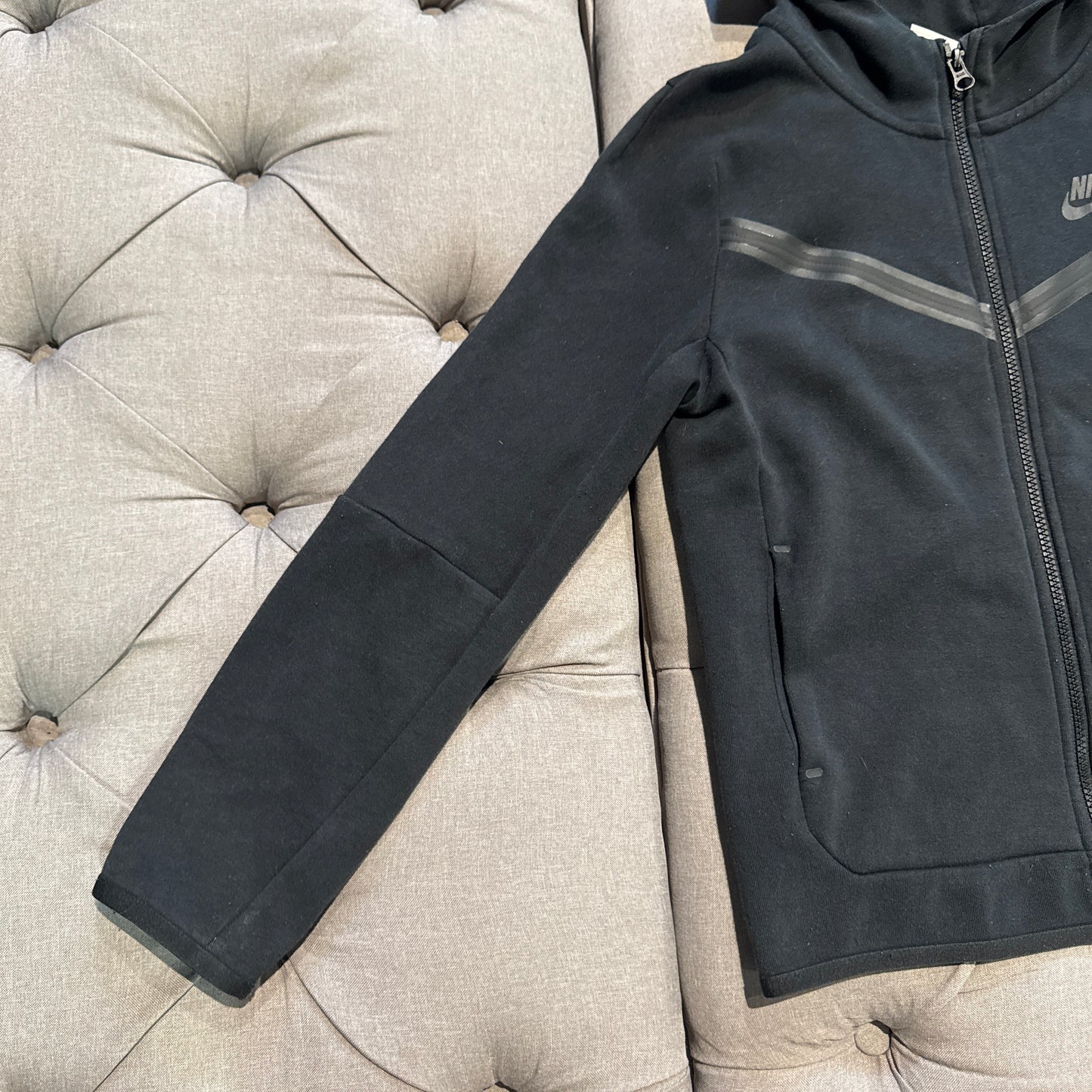 Nike Tech Fleece Jacket 'Black' (Second hand)