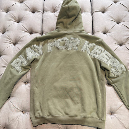 Geedup Play For Keeps Hoodie 'Olive' (Second hand)
