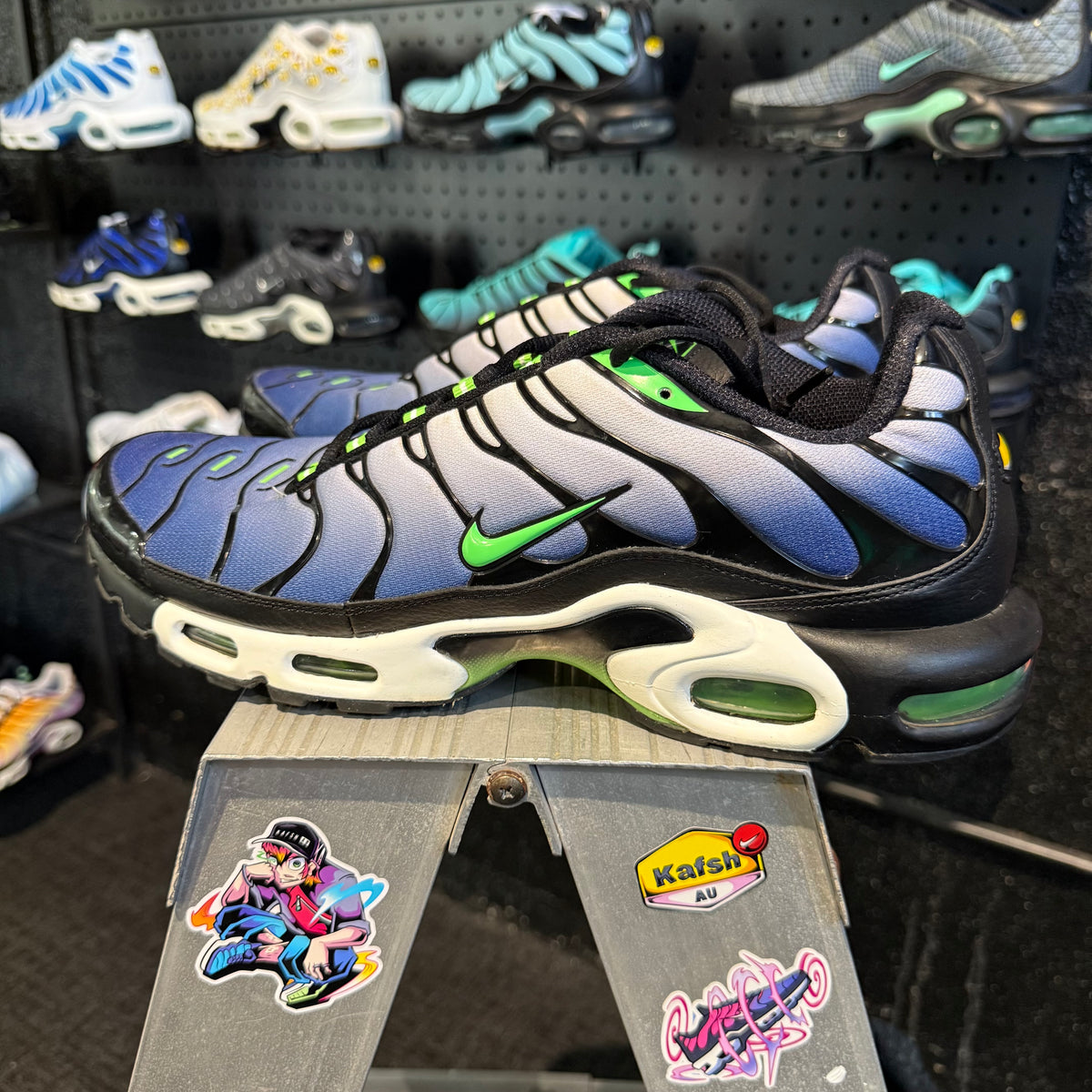 Nike Air Max Plus TN 'Scream Green Black Deep Royal' (Second hand)