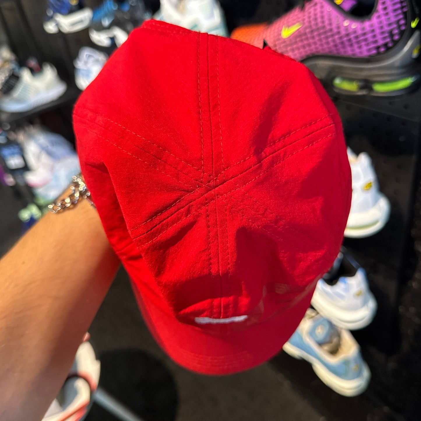 Geedup Sportsman Cap 'Triple Red' (Second hand)