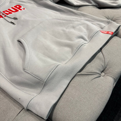 Geedup Play For Keeps Hoodie 'Grey Red' (Second hand)