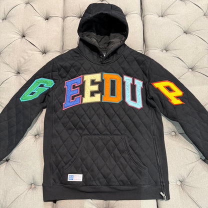 Geedup Team Logo Hoodie 'Holy Grail Multi Color 2.0 Quilt' (Second hand)