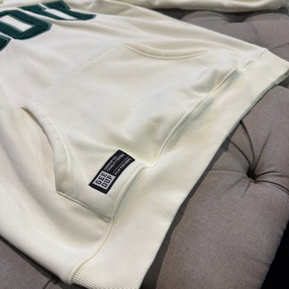 Geedup Team Logo Hoodie Cream Green' (Second hand)