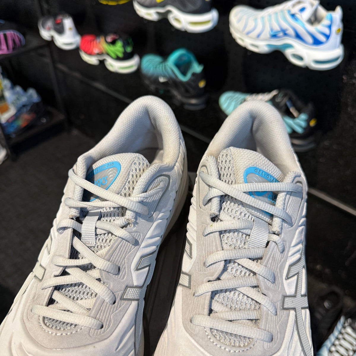 Asics Gel-Quantum 360 8 Emboss 'Piedmont Grey Digital Aqua' (Second hand)