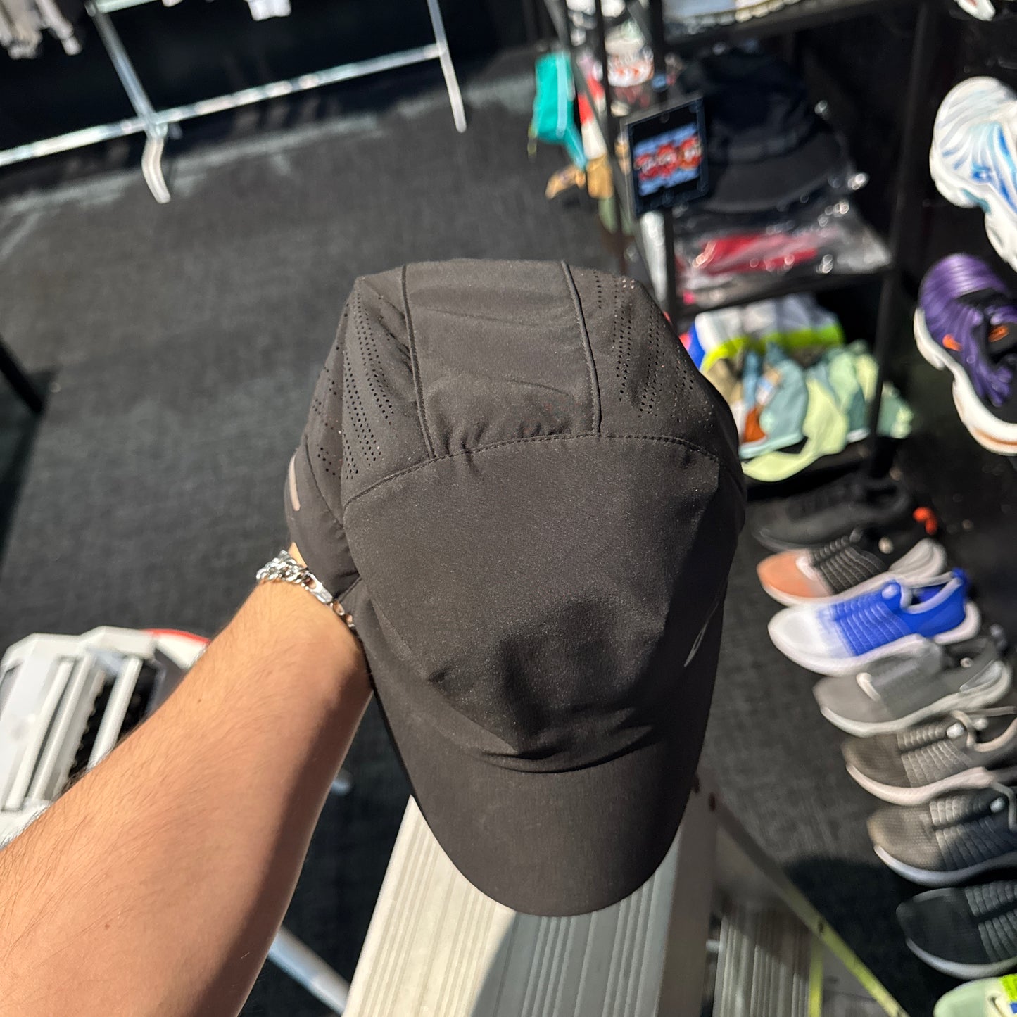 Asics Cap Front Pannel Logo 'Black' (Second hand)