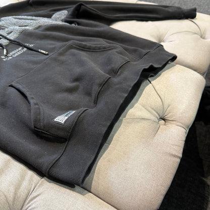 Geedup Handstyle Hoodie 'Black Grey' (Second hand)