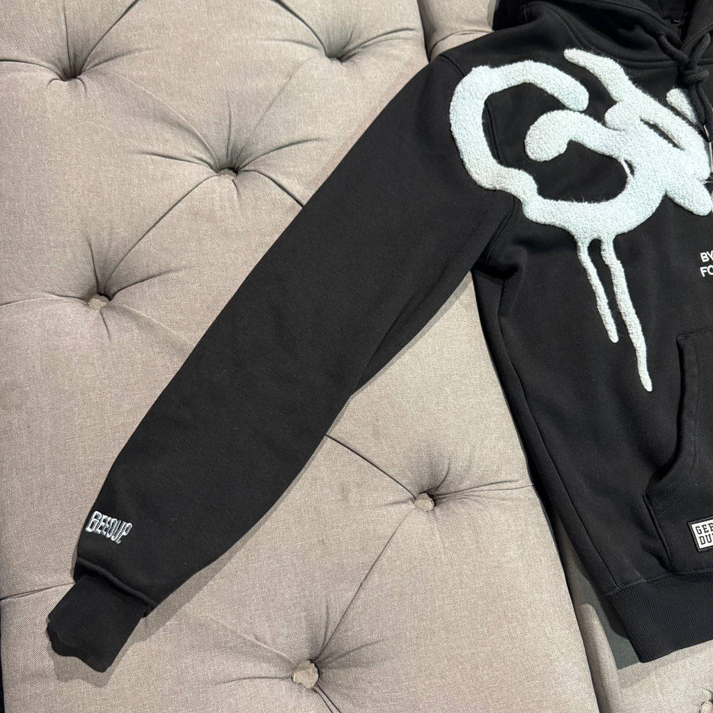 Geedup Handstyle Hoodie 'Black Baby Blue' (Second hand)