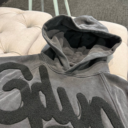 Geedup Handstyle Hoodie 'Washed Black' (Second hand)