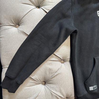Geedup Hood Logo Hoodie 'Black White' (Second hand)