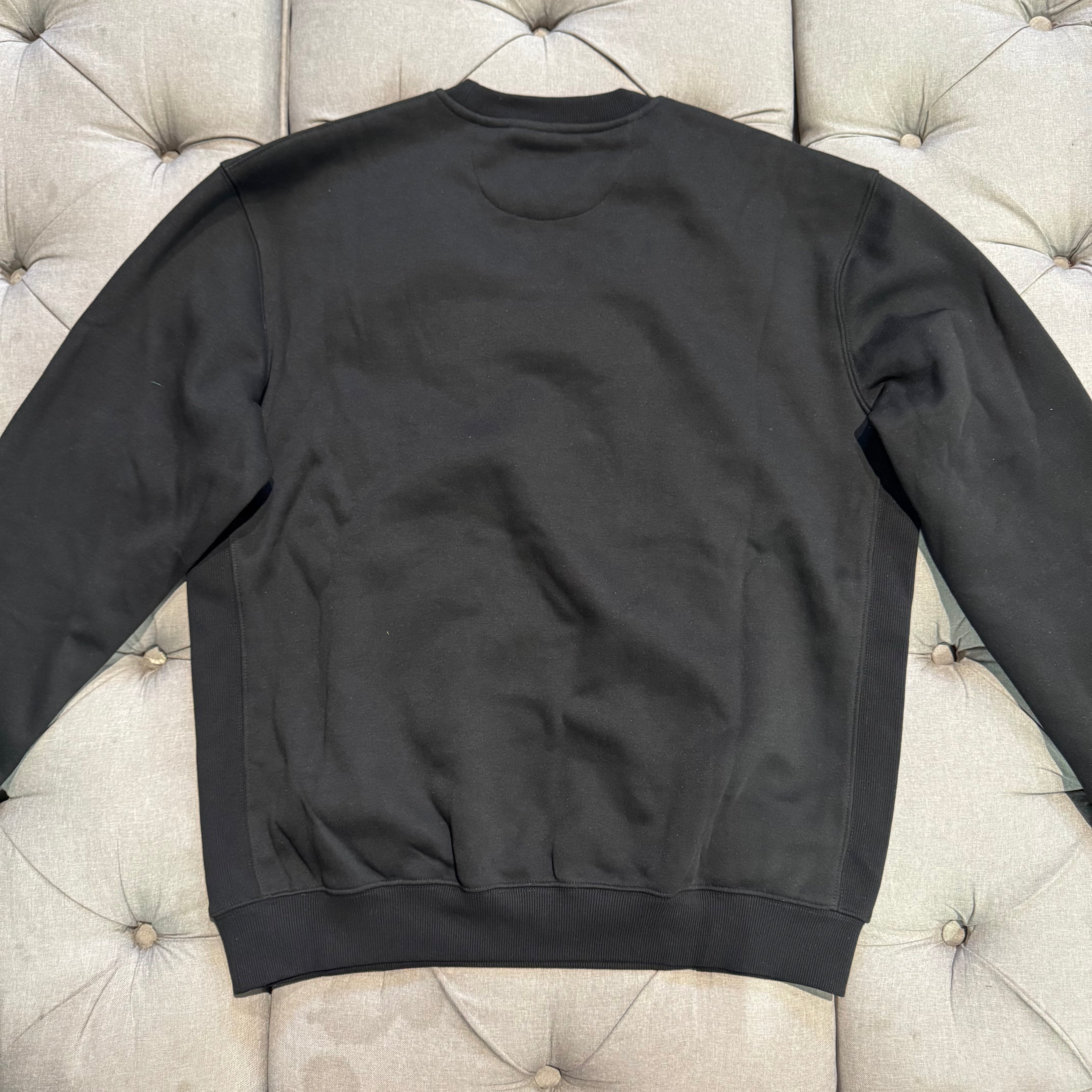 Geedup Core Logo Crewneck 'Black Grey' (Second hand)