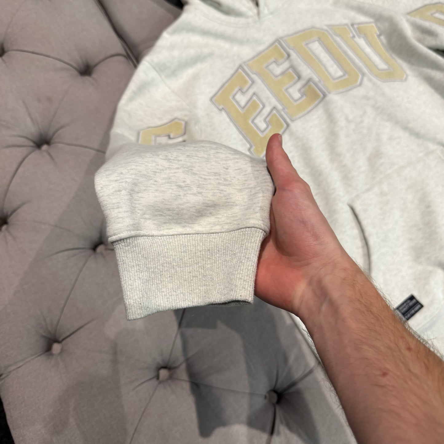 Geedup Team Logo Hoodie 'Wheat' (Second hand)