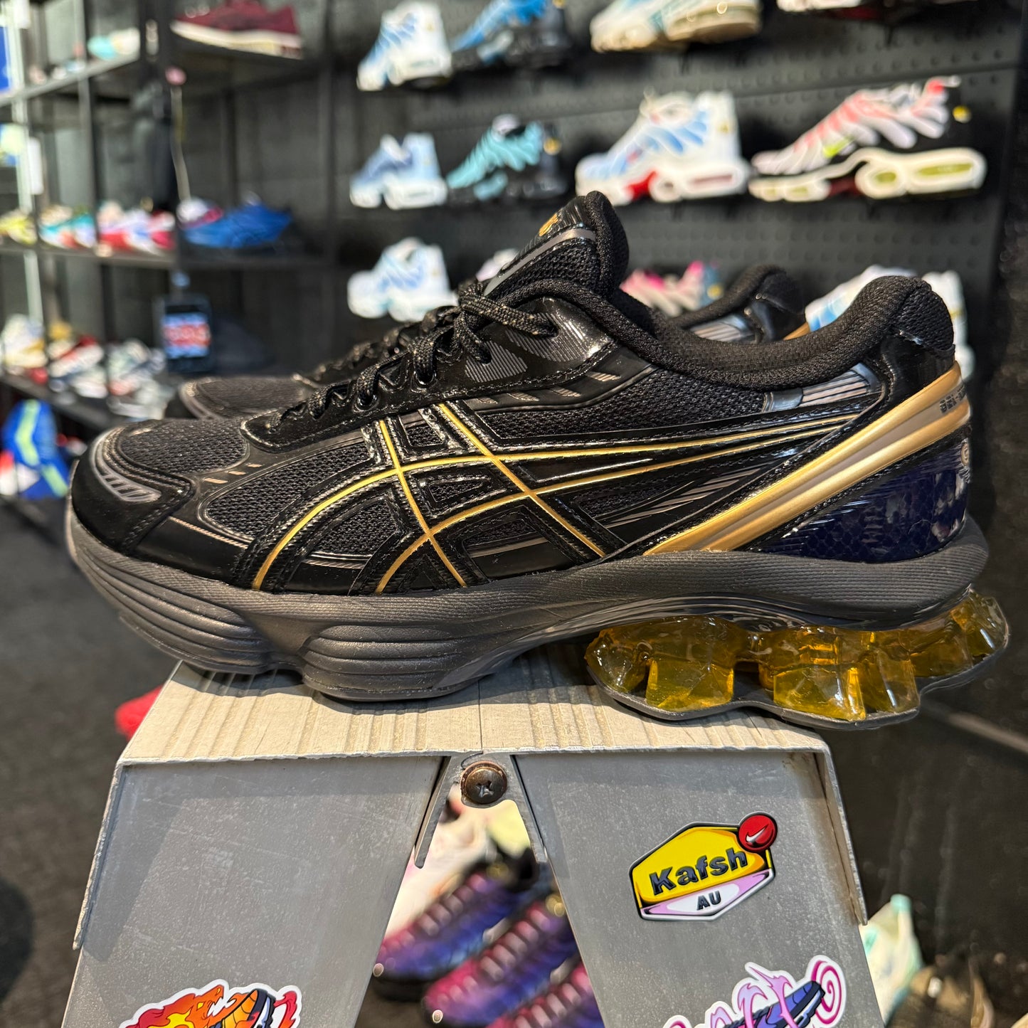 Asics Gel-Kinetic Fluent 'Black Gold' (Second hand)