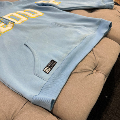 Geedup Team Logo Hoodie 'Sky Blue Yellow' (Second hand)