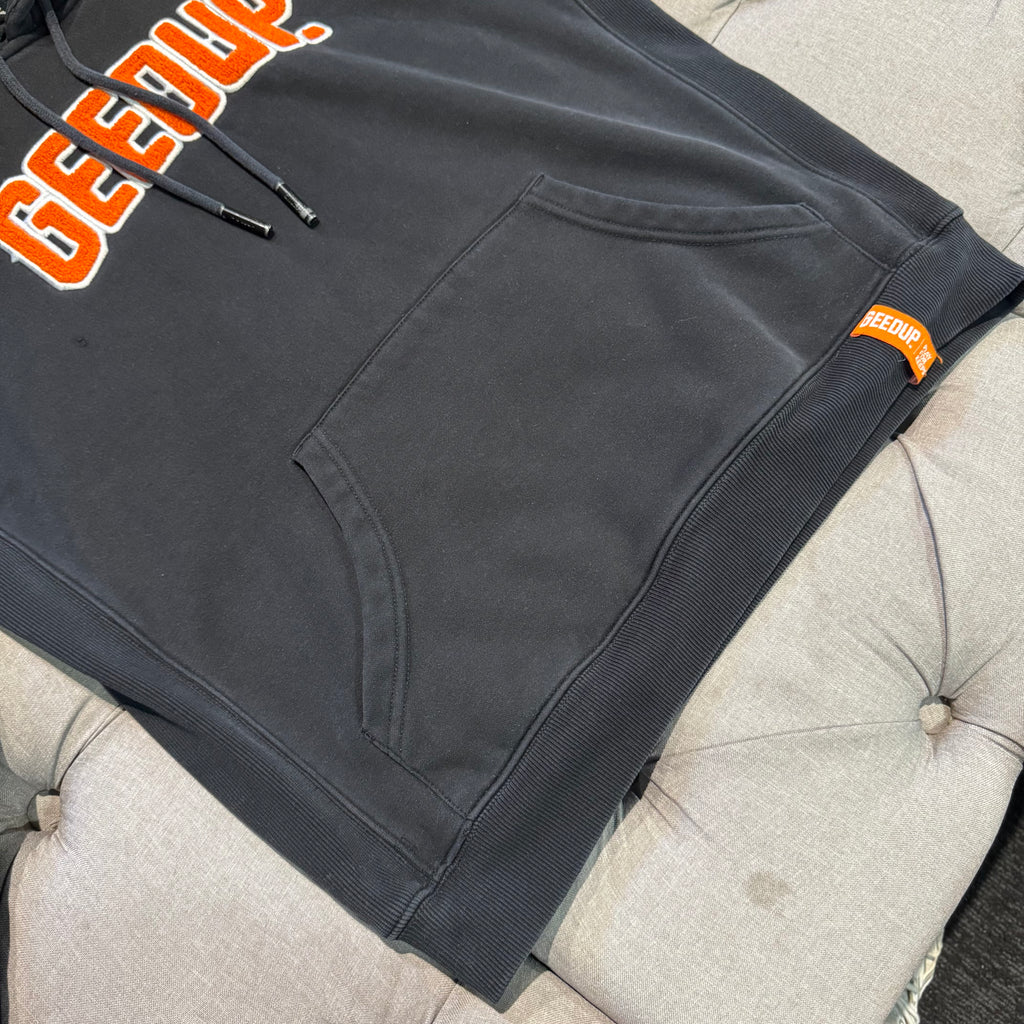 Geedup Play For Keeps Hoodie 'Black Orange' (Second hand)